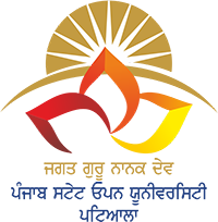 Jagat Guru Nanak Dev Punjab State Open University logo